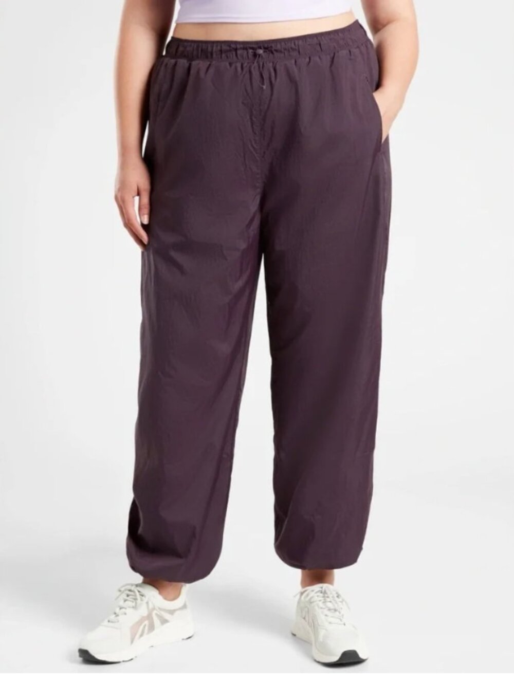 ATHLETA - Grace Warm-Up Pant - Dark Purple - SIZE 1X